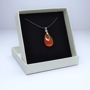 Natural Carnelian Crystal Pendant