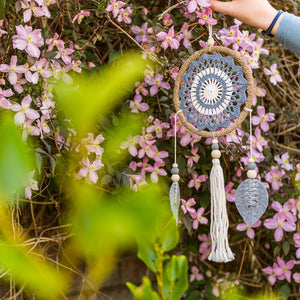 Natural Dream Catcher - Moon Grey